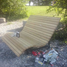 Müllsünder am Naturpark Alten Rhein 