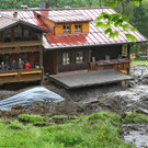 Schlammlawine in Oberstdorf, Oberallgäu