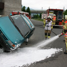 Gemeinsame Übung der Feuerwehren Lauterach und Vorkloster