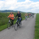 Radausflug um den südlichen Teil von Lustenau des Seniorenring Club 50  Lustenau