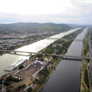 Donauinselfest 2015: Die Insel aus der Vogelperspektive