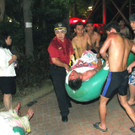 Brand und Explosion in Freizeitpark in Taiwan