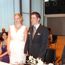 Verena Winder und Dominik Jussel feierten Hochzeit