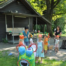Spielen und Grillen im Witzy Camp
