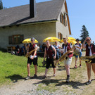 Stall-Einweihung auf der Alpe Saroja