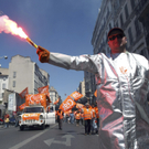 Strike gegen Rentenreform in Frankreich