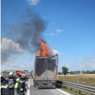 LKW brannte auf der S1 aus
