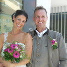 Ein schönes und glückliches Paar.