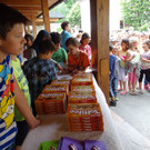 Dank und Scheckübergabe an der Volksschule Markt  