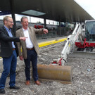 Bilder von den Umbauarbeiten am Hohenemser Bahnhof