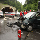 Schwerer Unfall im Schwarzachtobel