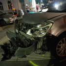 Verkehrsunfall in Wien-Ottakring: Die Unfallwagen