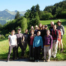 Die motivierte Vielfaltertruppe am Ludescherberg DSCN1815.JPG
