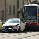 Unfall Straßenbahn der Linie 26 in Wien-Donaustadt: Einsatz