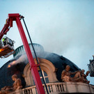 Brand im Palais Fanto am Schwarzenbergplatz