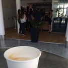 Starbucks-Eröffnung im Medienhaus