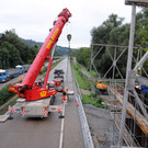 Nächtlicher Brückenschlag in Höchst
