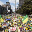 Hunderttausende demonstrieren in Brasilien gegen Präsidentin Dilma Rousseff