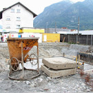 Baustelle der Atib-Moschee in Bludenz