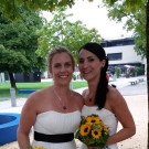 Ein Paar: Karin Gabriel und Anja Stadelmann