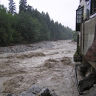 Hochwasser 2005 in Zwischenwasser