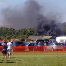 Flugshow-Drama in Südengland