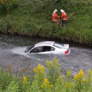 Oberriet: Pkw in Kanal gesetzt