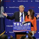 Donald Trump bei der "Haarprobe"