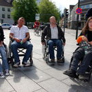 Rollstuhl Selbsterfahrung