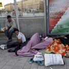 Weiter Tausende Flüchtlinge am Budapester Ostbahnhof