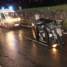 Schleuderunfall in Hohenweiler