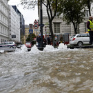 Wasserrohrbruch Schottenring APA