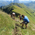 Sanierung - Wanderweg zur Untschenspitze