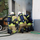 Garagenbrand in Wolfurt