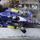 Horror-Unfall bei Indy 500