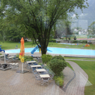 Schlechtwetter: Hallenbad statt Sonnenbad