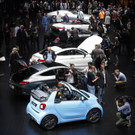 Die besten Bilder vom ersten Tag auf der IAA in Frankfurt 2015