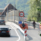 Grenzbrücke in Höchst