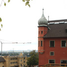 Bilder von der Sanierung und Neugestaltung des Landesbildungszentrums Schloss Hofen in Lochau (Baufortschritt).