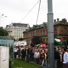 Gaza-Flotte: Demonstration in Wien