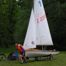 Segeln auf dem See