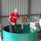 Kraut und Rüben einhobeln