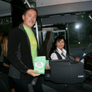 Gipfele-Aktion am frühen Morgen