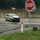Unfall vor dem Achraintunnel in Schwarzach
