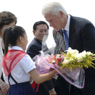 Bill Clinton überraschend in Nordkorea