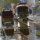 Leserreporter-Bilder vom Wasserrohrbruch