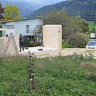 Bauarbeiten bugo-Pergola 
