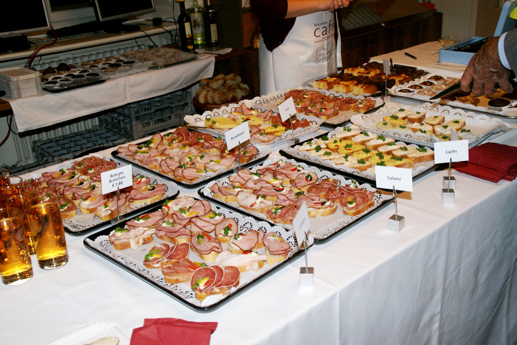 Auch kulinarisch wurde etwas geboten in der Langen Nacht der Museen.JPG