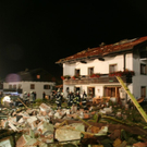 Bilder der Explosionstelle