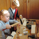 Holzwerkstatt im Pfarrkindergarten Hl. Kreuz